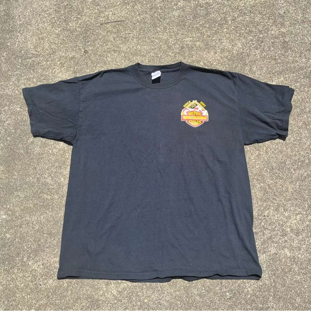 2000s Black Harley Davidson Iraq T-shirt Size XL Great Condition Biker T-shirt - Picture 1 of 5